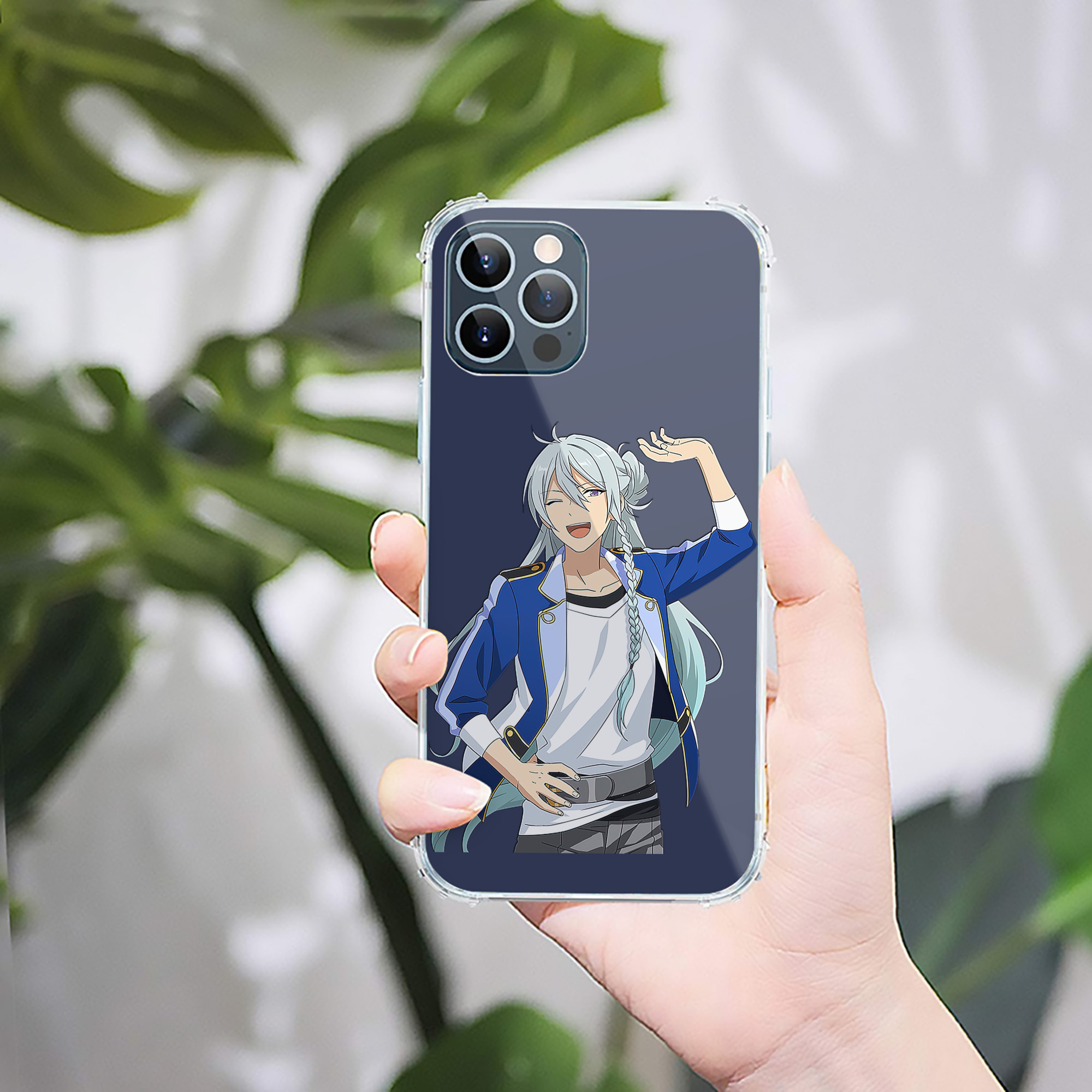 （画像用） あんさんぶるスターズ! Ensemble Stars 【iPhone 12シリーズ対応】透明スマホケース（クリアソフトケース）